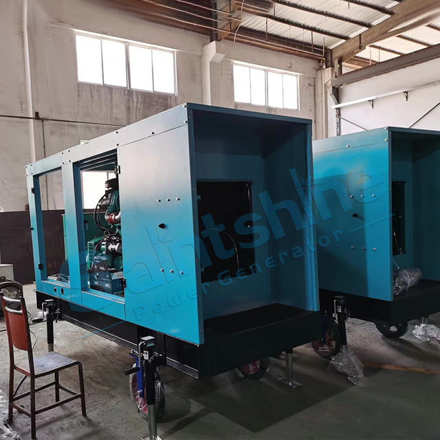 Saintshine Trailer Type Diesel Generator Portable Generator