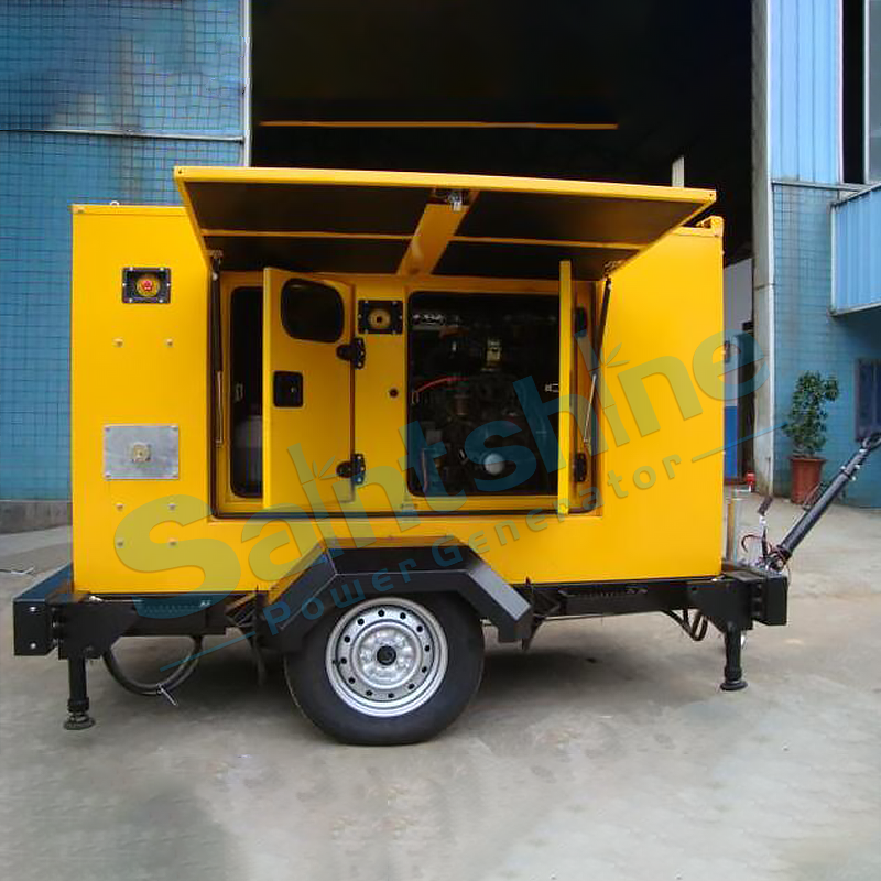 Saintshine Trailer Type Diesel Generator Portable Generator