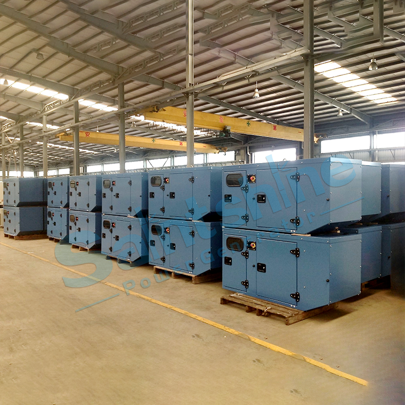 Soundproof Canopy Silent Type Containerized Power Generator Set