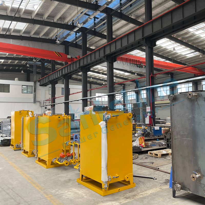 Fuel Tank, Muffler, Baseframe----generator Set Overall Supporting Manufacturer.