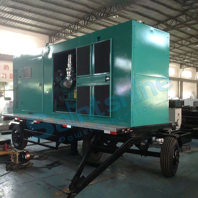 Mobile Trailer type generator set