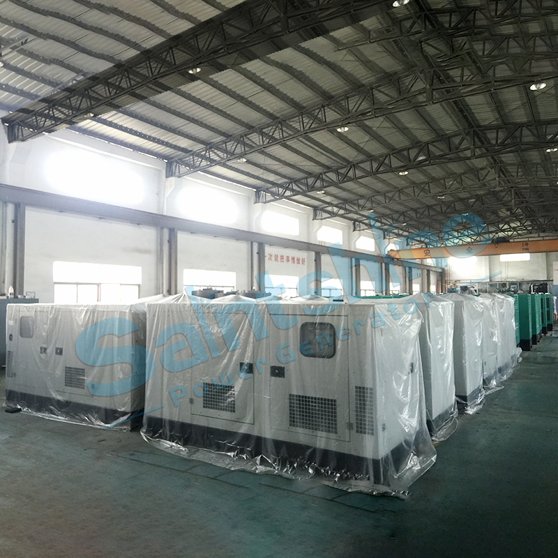 Soundproof Canopy Silent Type Containerized Power Generator Set